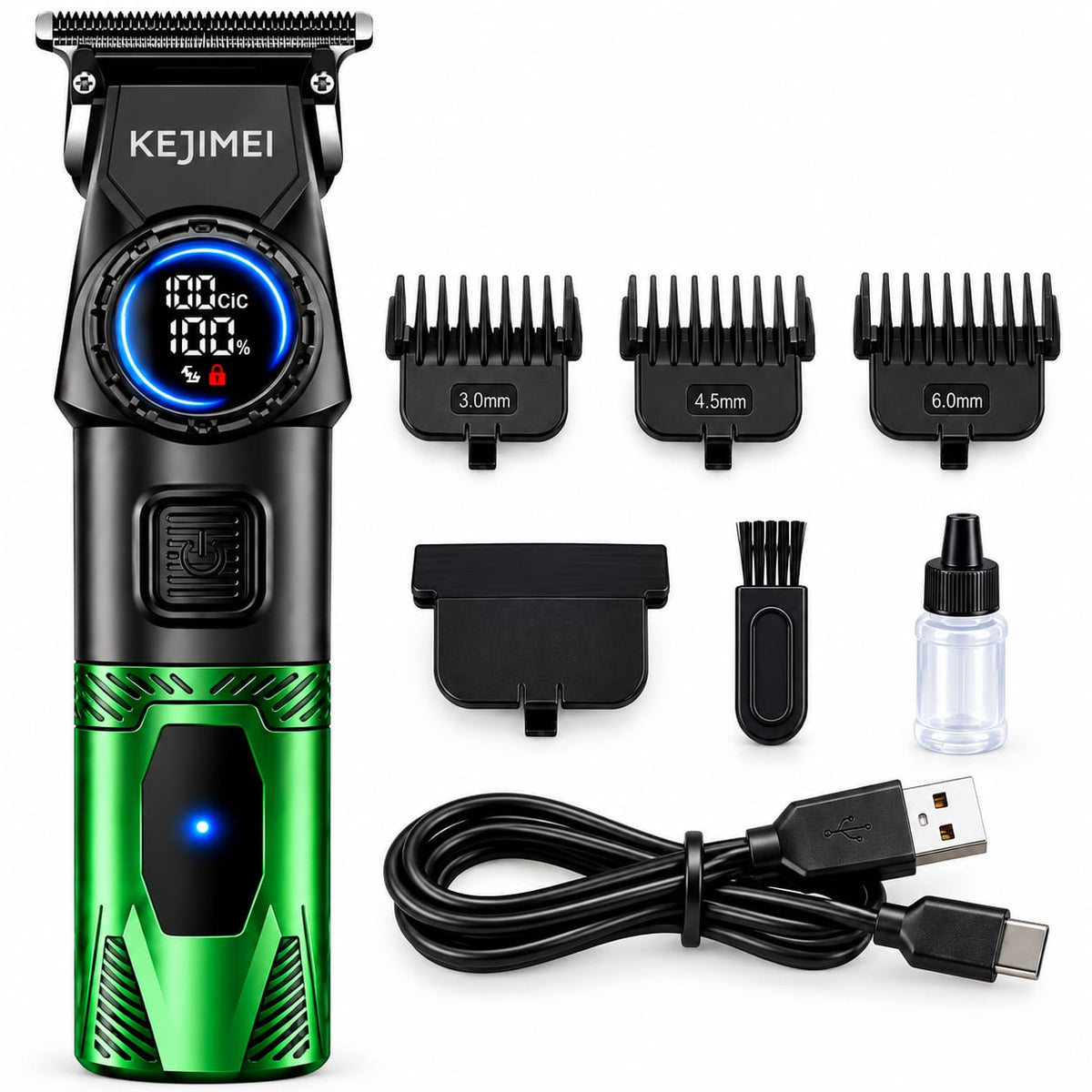 KEJIMEI Professional Rechargeable Hair Trimmer K-8089
