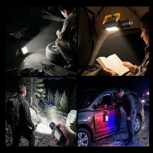 Multifunctional Rechargeable LED Flashlight with Solar Charging PH-299