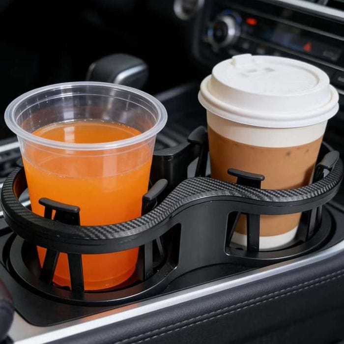 K-829 Multifunctional Dual Car Cup Holder – 2-in-1 Adjustable Cup Holder Expander
