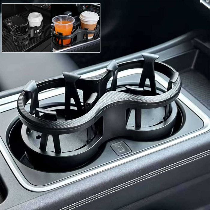K-829 Multifunctional Dual Car Cup Holder – 2-in-1 Adjustable Cup Holder Expander