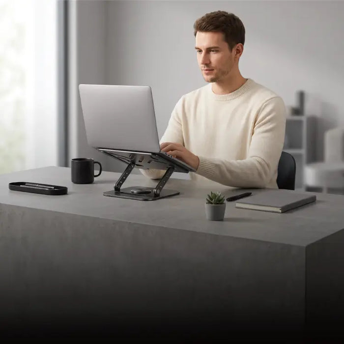 BlueOn 360° Rotating Adjustable Laptop Stand