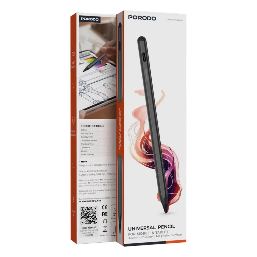 Porodo Universal Stylus Pen for Mobile & Tablet