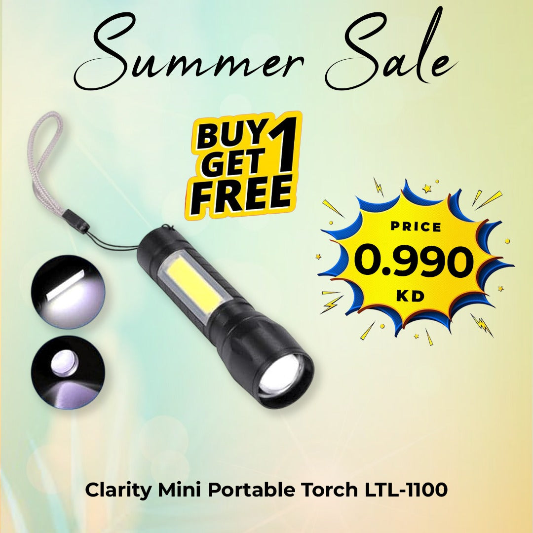 Clarity Mini Portable Torch LTL-1100