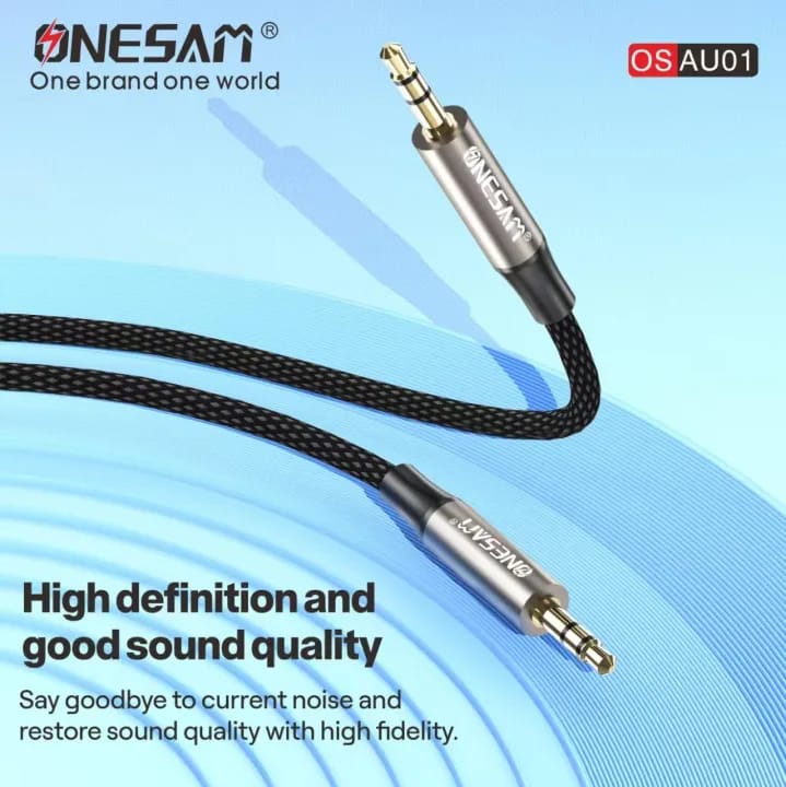 Onesam 3.5mm to 3.5mm Aux Cable AU01