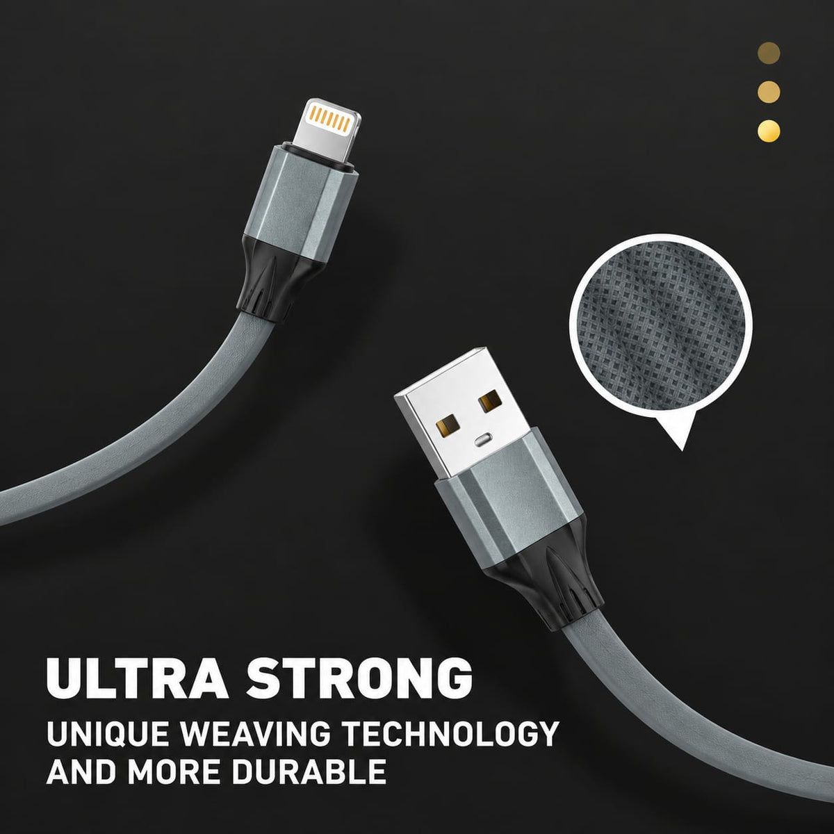 LDNIO USB-A to Lightning Cable LS441
