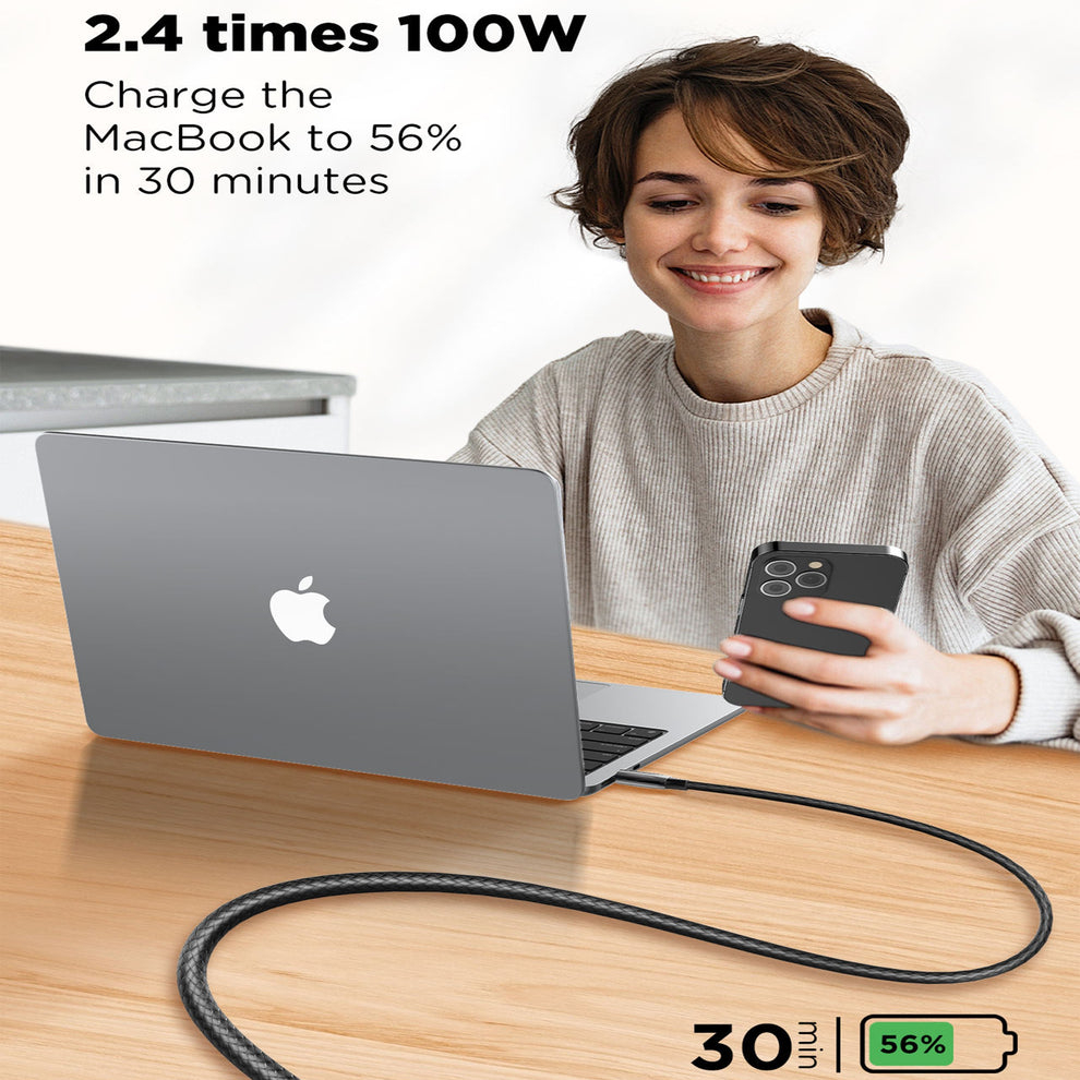 LDNIO 240W USB-C to USB-C Cable 2M LC922C