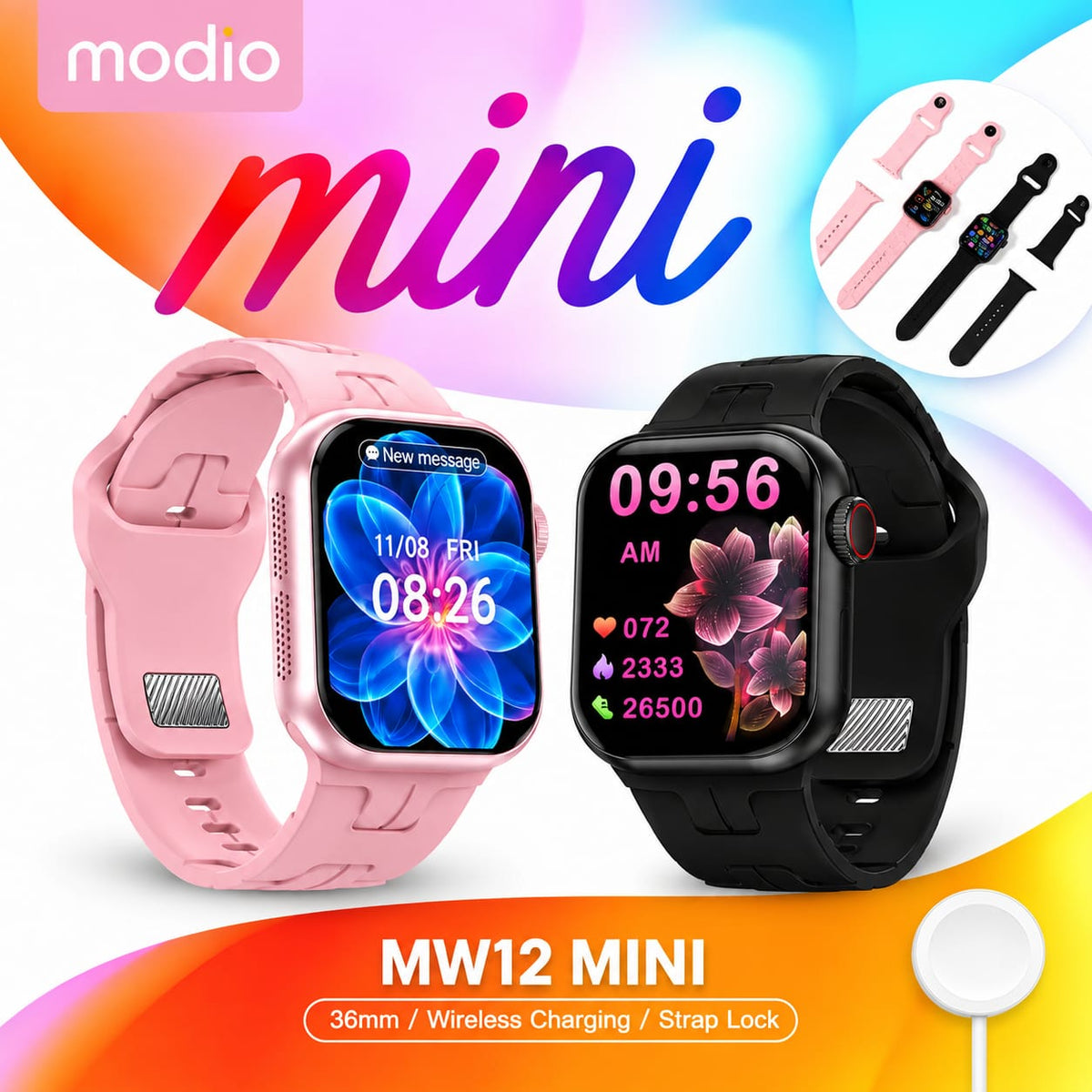 Modio Mini Smartwatch MW12