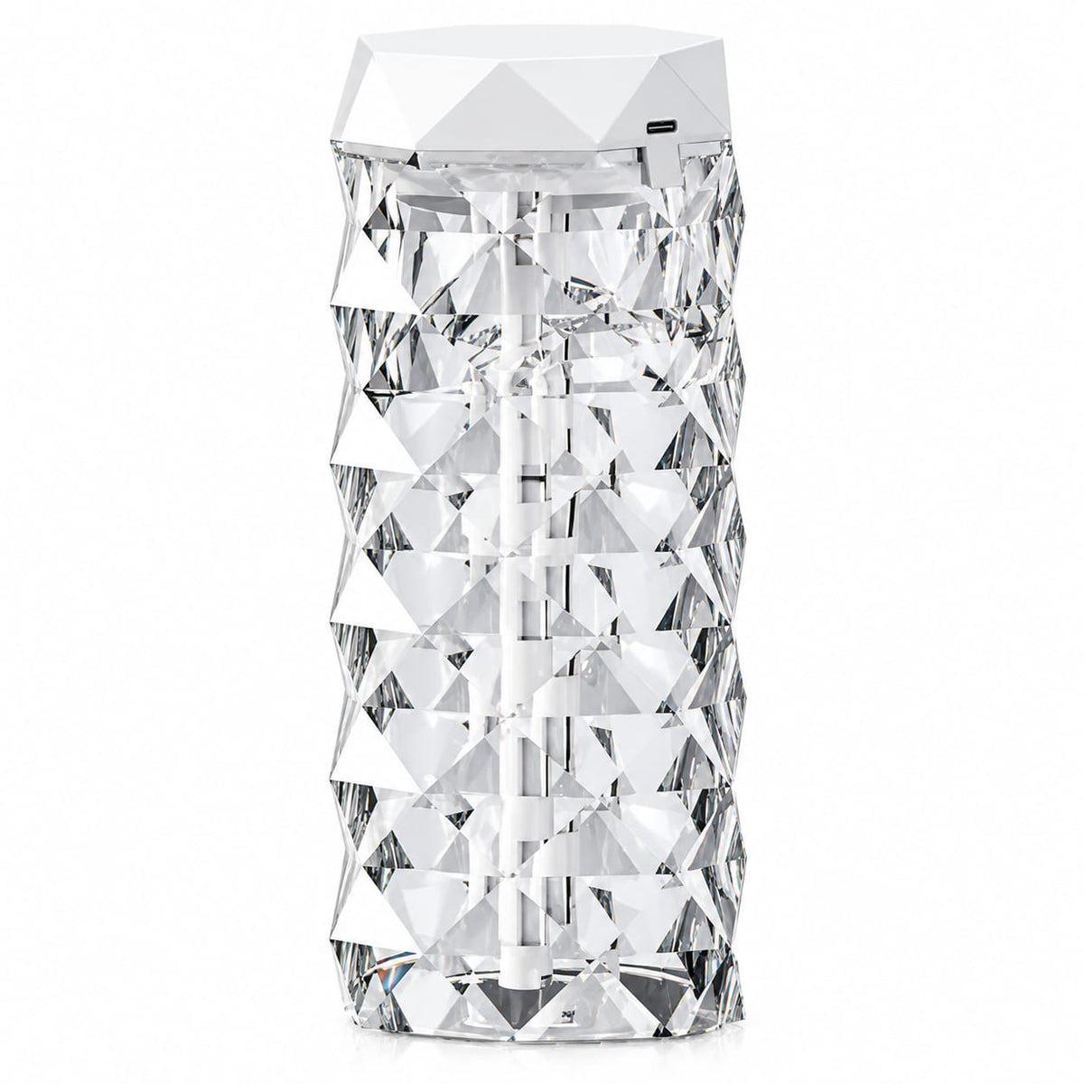 Intelligent Crystal Humidifier with Ambient LED Light