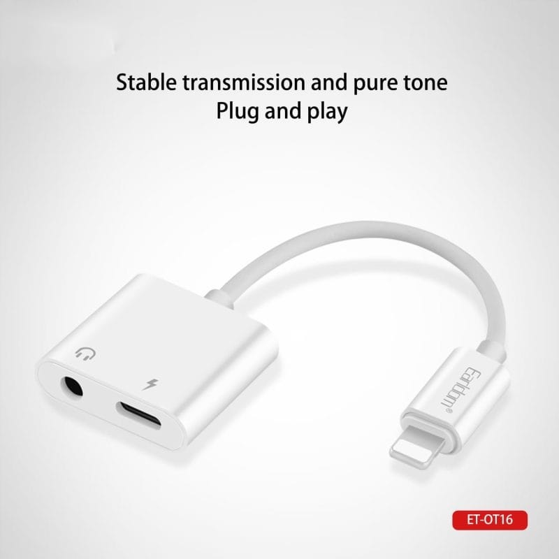 Earldom Lightning Adaptor (3.5MM + LIGHTNING)OT16