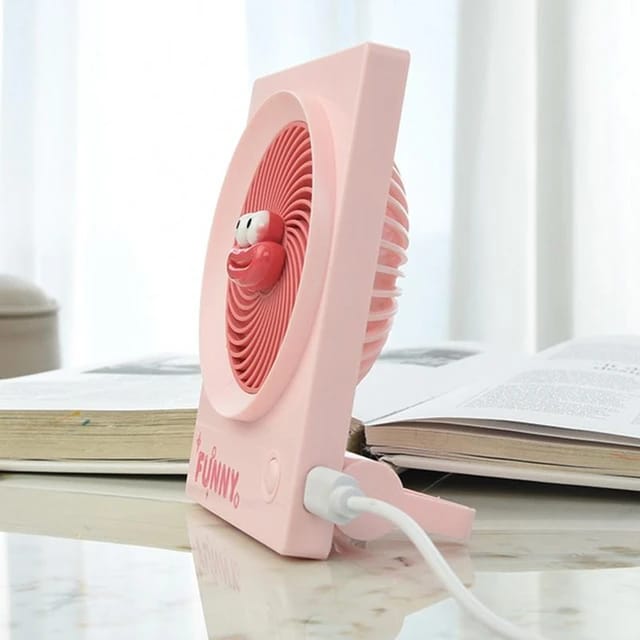 Portable Mini Funny Fruit Desktop Fan