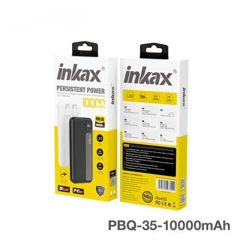 Inlax 10000mAh PD20W+QC22.5W Power Bank PBQ-35