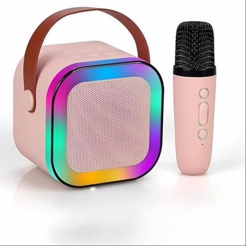 Karoake K12  Bluetooth Speaker With 1 Wireless Mic