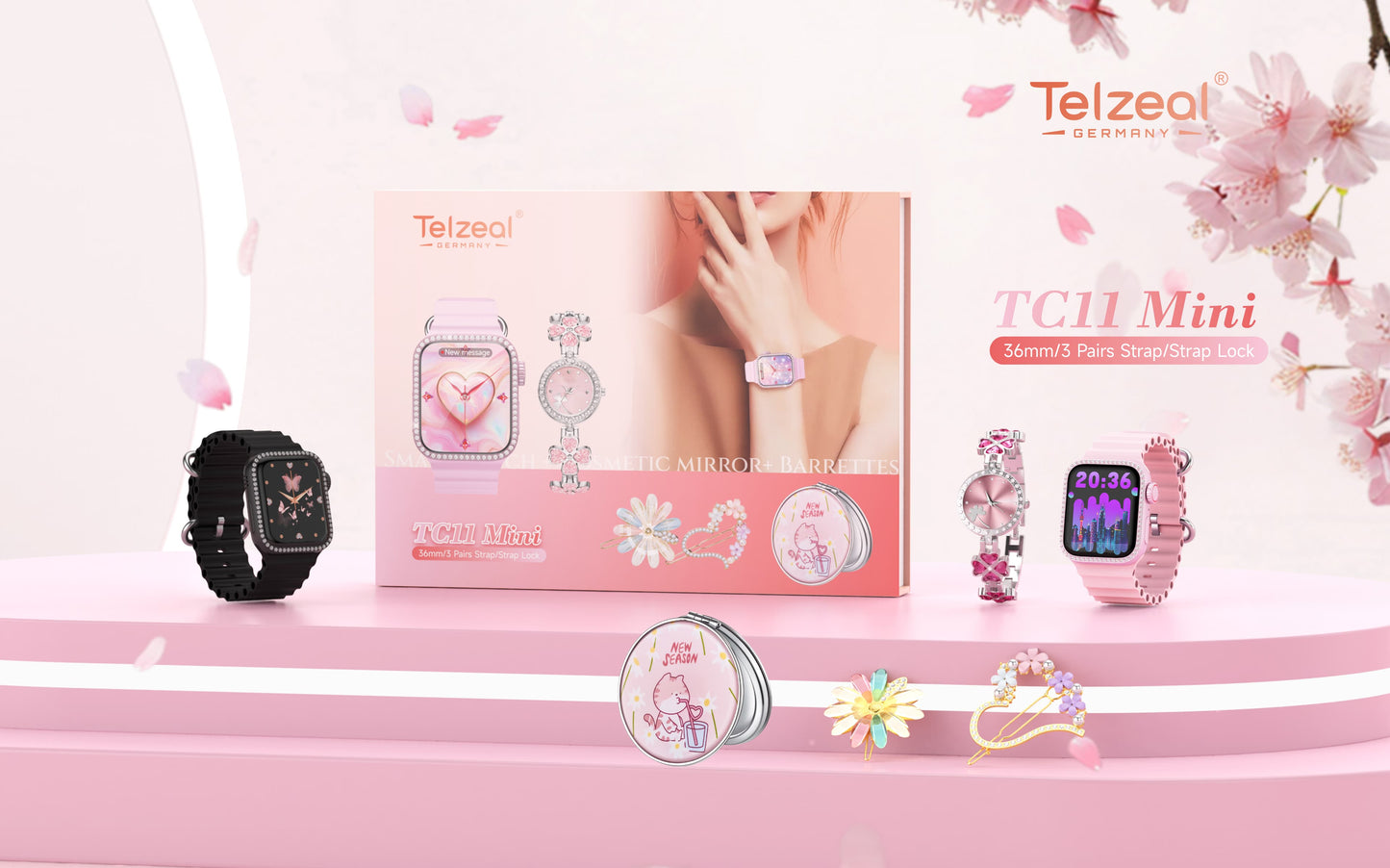 Telzeal TC11 Mini Smartwatch