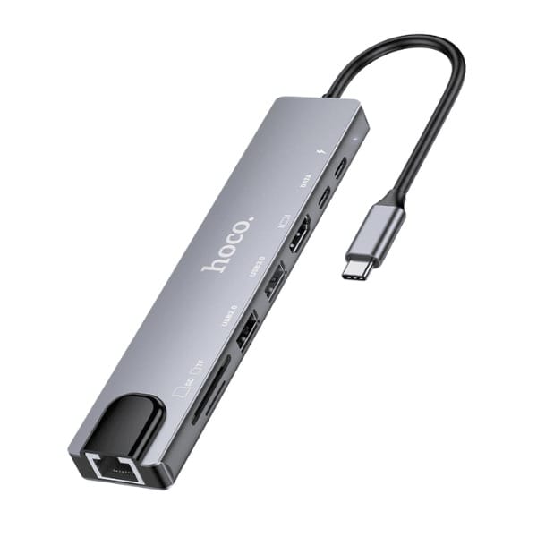 Hoco DUP09 8 in 1 Universal Docking Station
