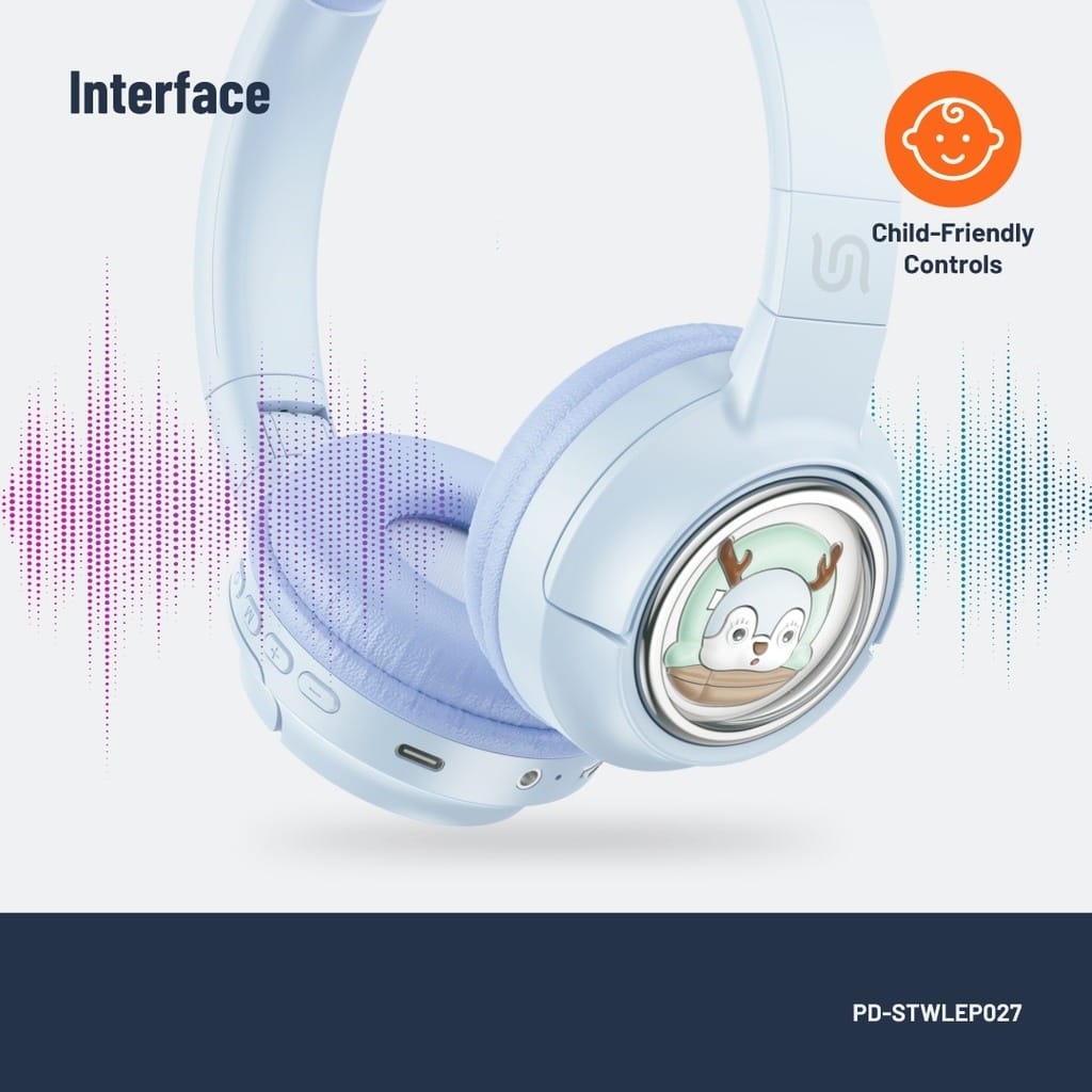 Porodo Soundtec Moose Wireless Kids Headphone