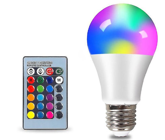 RGB LED Bulb A60 With Remote Control