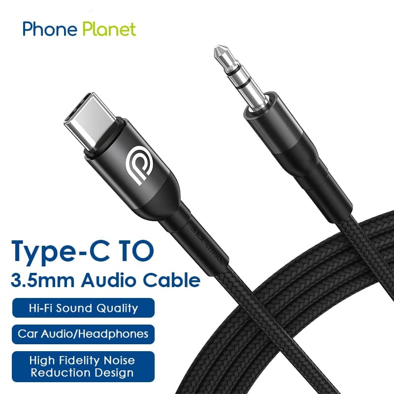 Phone Planet PP-AUXC-120 Type-C to 3.5mm Cable