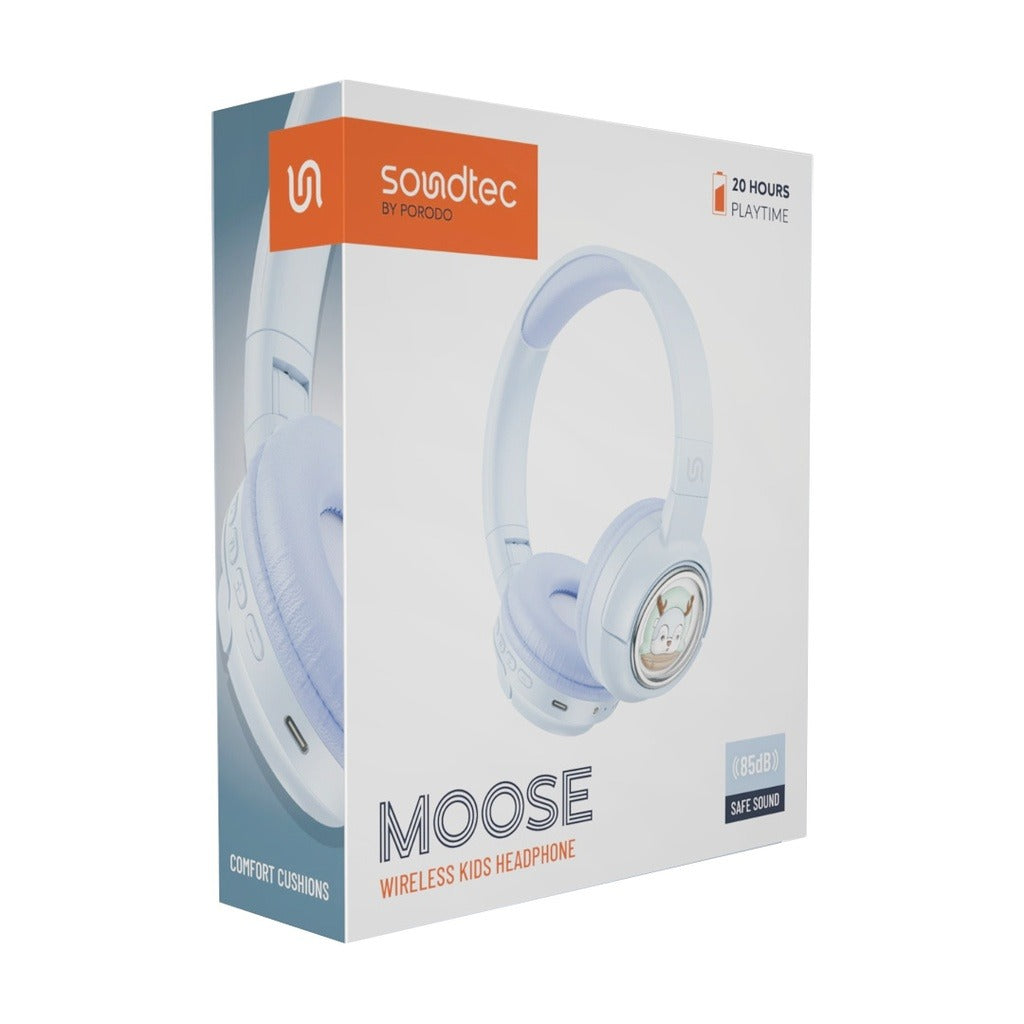 Porodo Soundtec Moose Wireless Kids Headphone