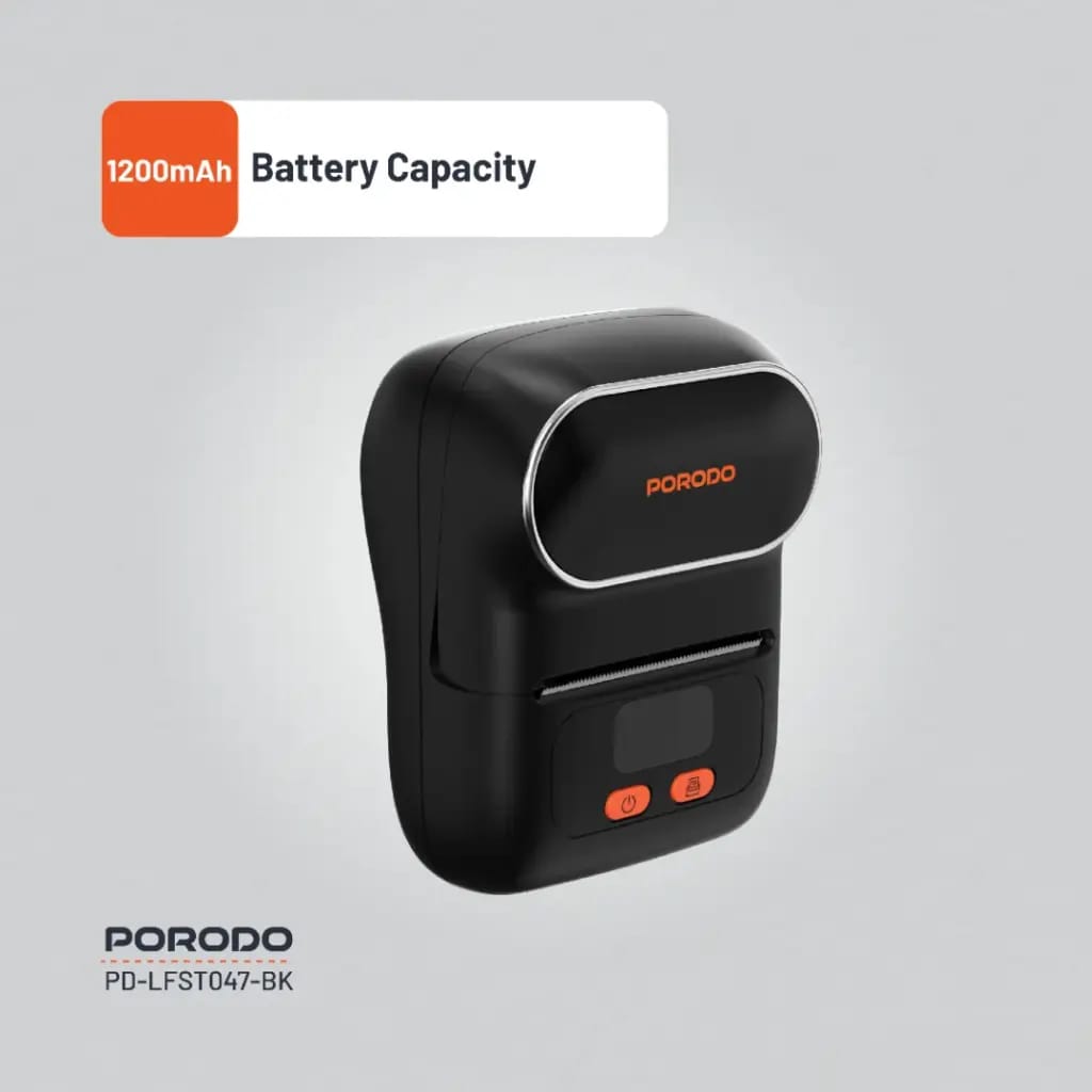 Porodo Lifestyle Super HD Thermal Printer