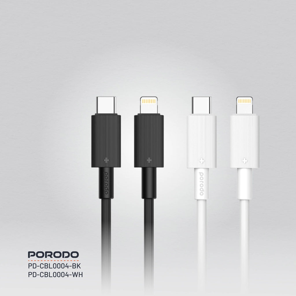 Porodo USB-C to Lightning Durable Charging Cable