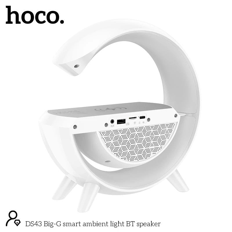 Hoco DS43 15W Wireless Charging Smart Ambient Light Speaker