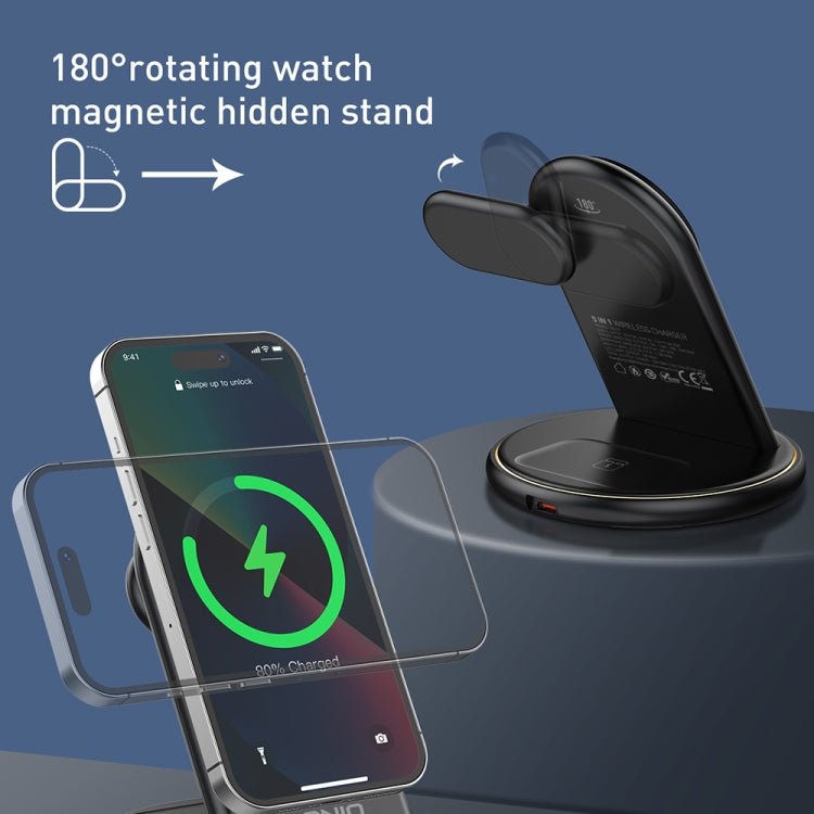 Ldnio 5 IN 1 Desktop Wireless Charging Station WL02