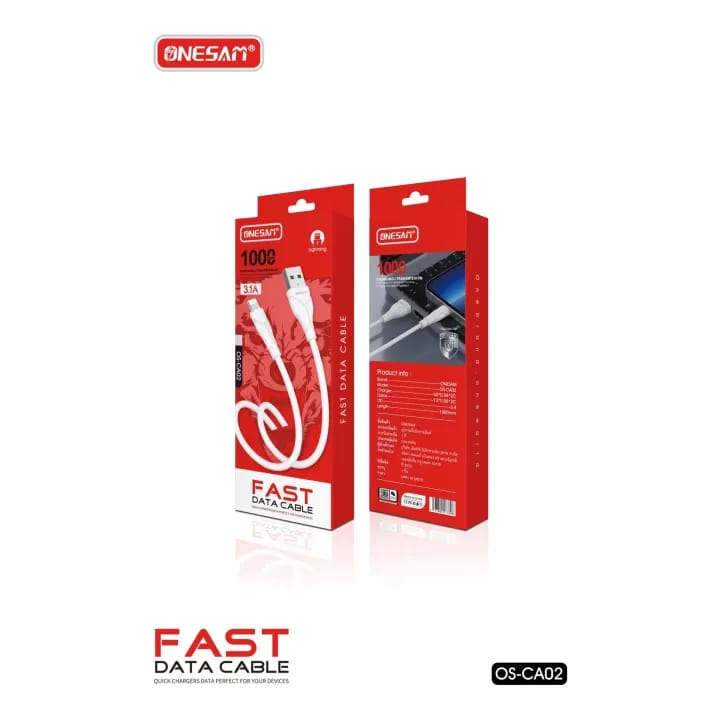 Onesam (OS-CA02) Fast Data Cable Lightning