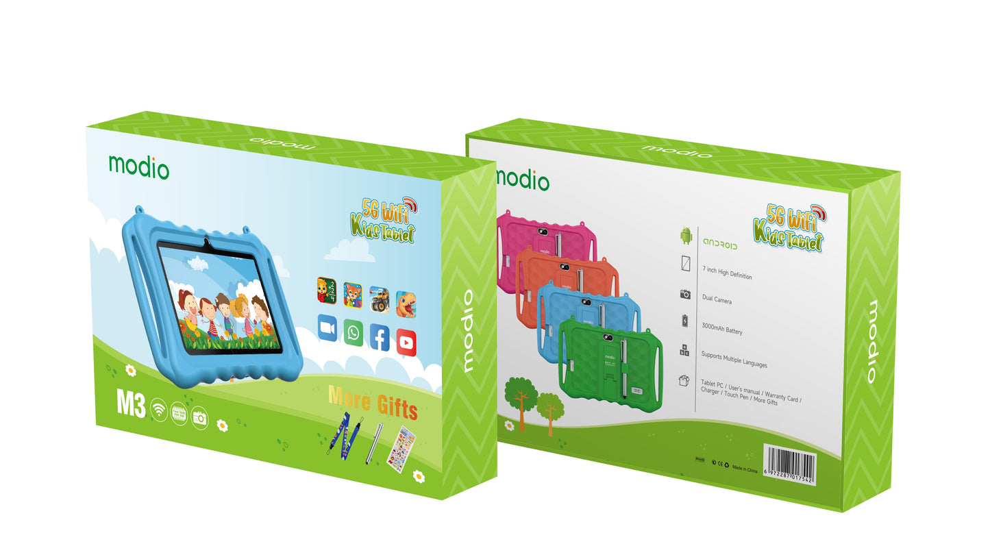 Modio M3 7Inch Kids Learning Tablet