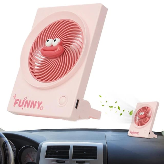 Portable Mini Funny Fruit Desktop Fan