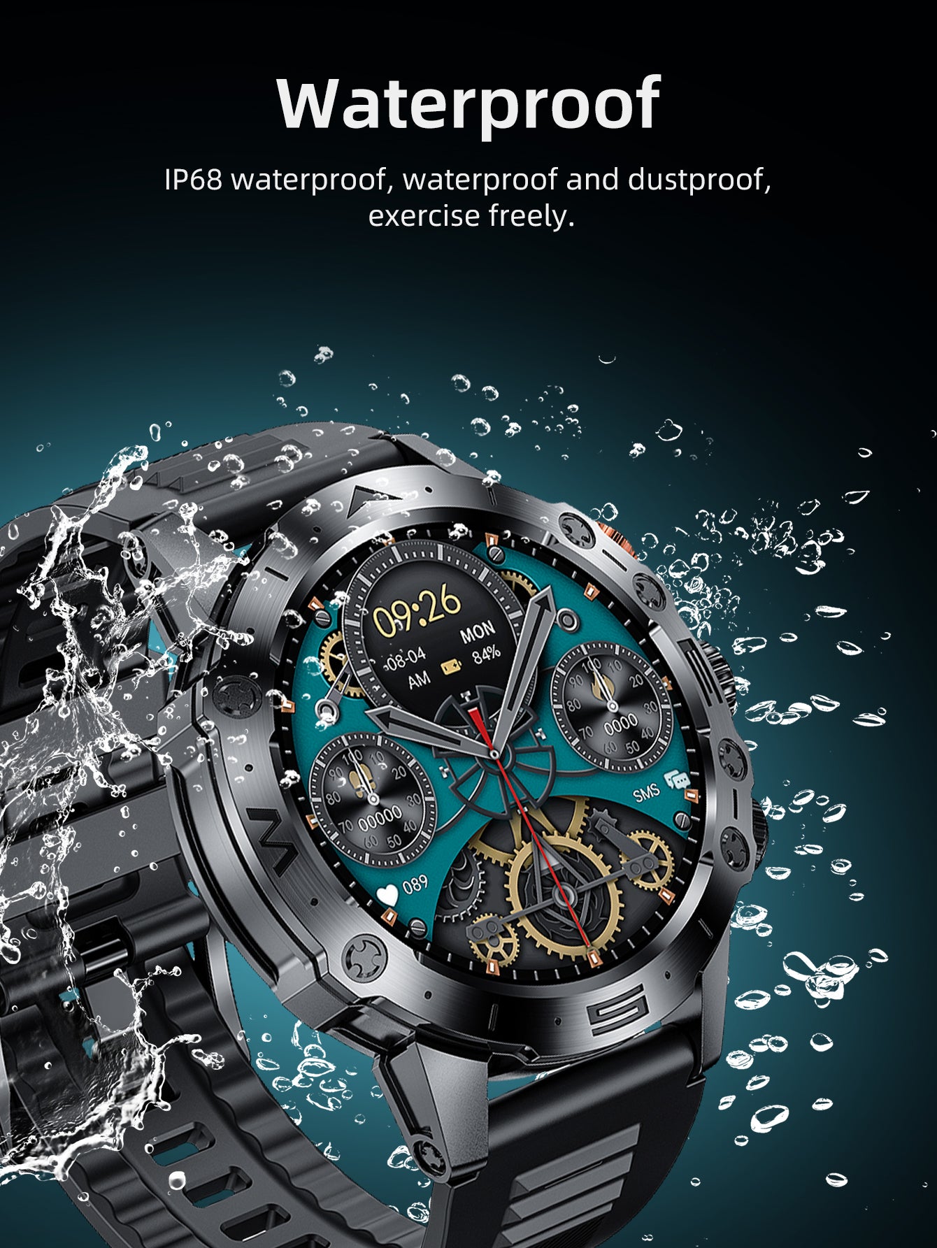 Hoco Y20 Sports Smart Watch - Silver
