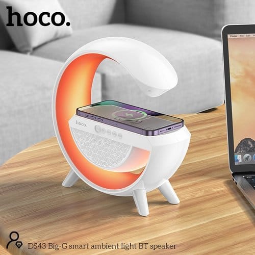 Hoco DS43 15W Wireless Charging Smart Ambient Light Speaker