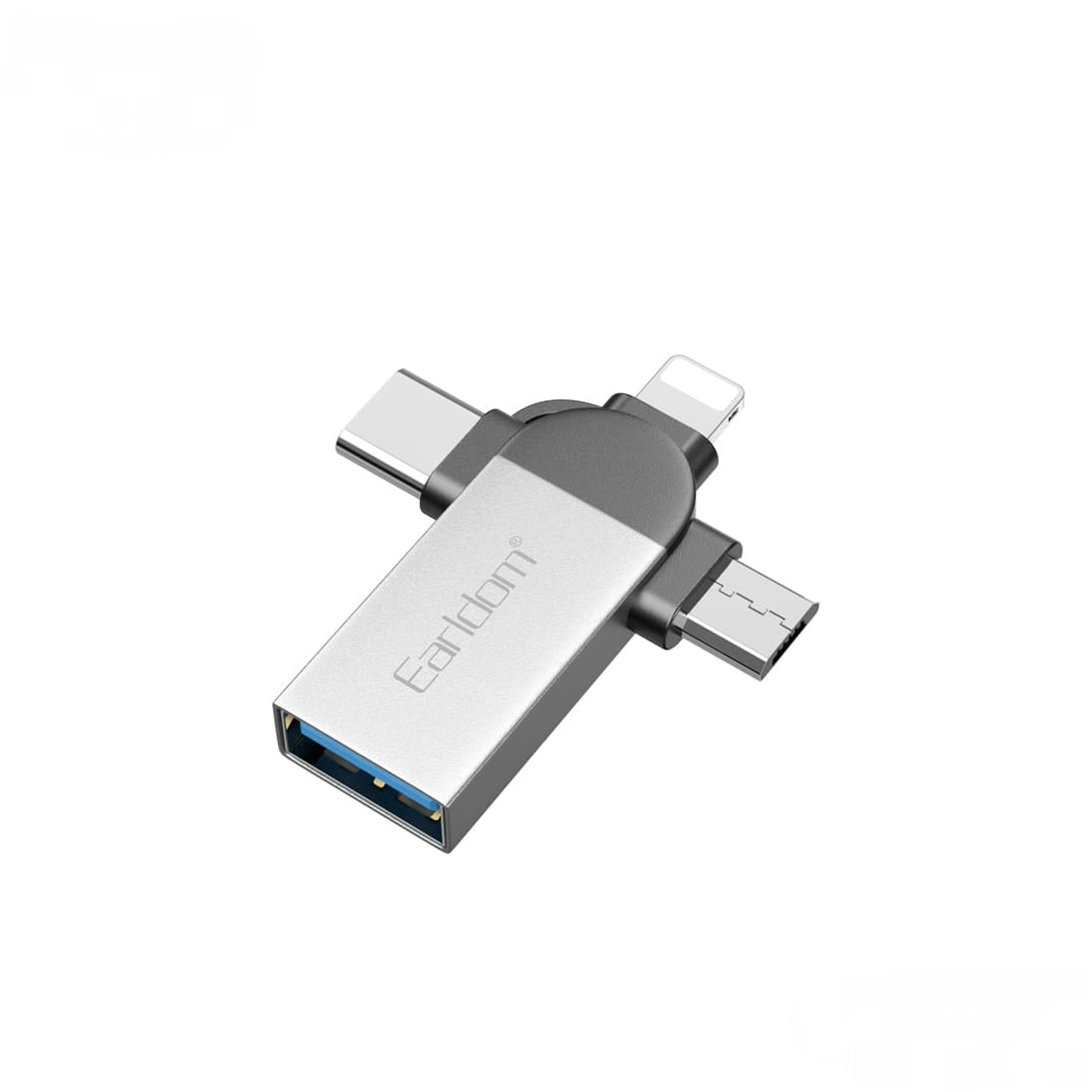 Earldom OTG+USB to iPhone/Micro/Type-C Adapter OT93