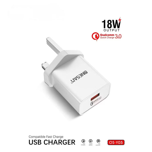 Onesam Quick Charge 18W Power Adapter OS-Y05