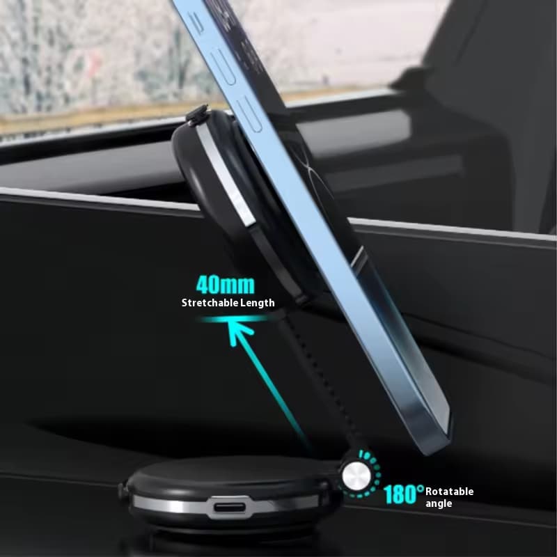 Car Dual Suction Vacuum Phone Holder