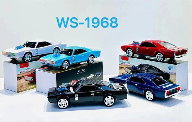 Car Style Portable Bluetooth Speaker WS-1968