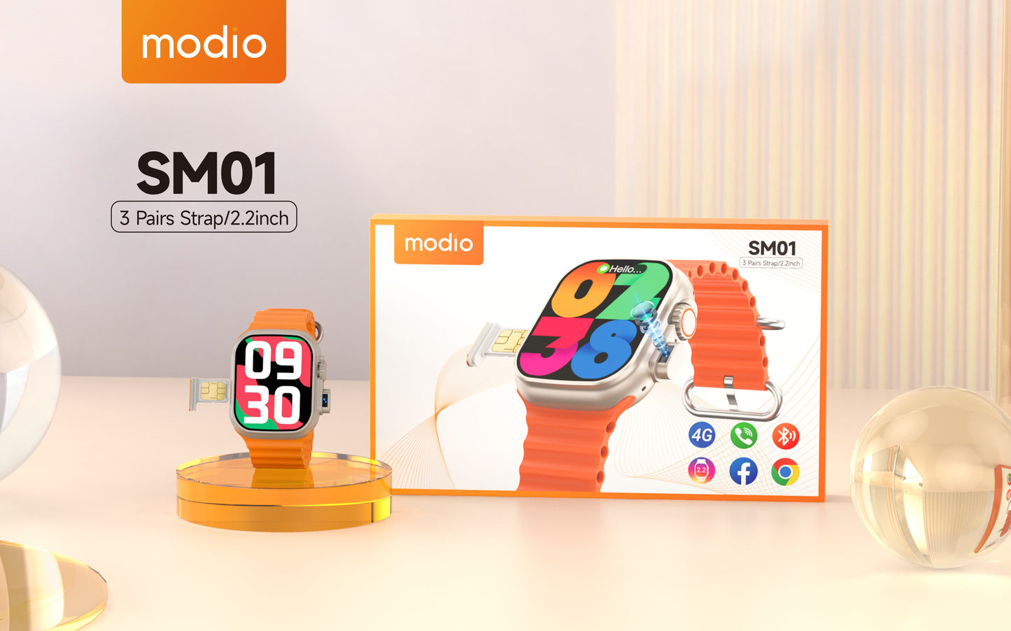 Modio 4G Smartwatch SM01