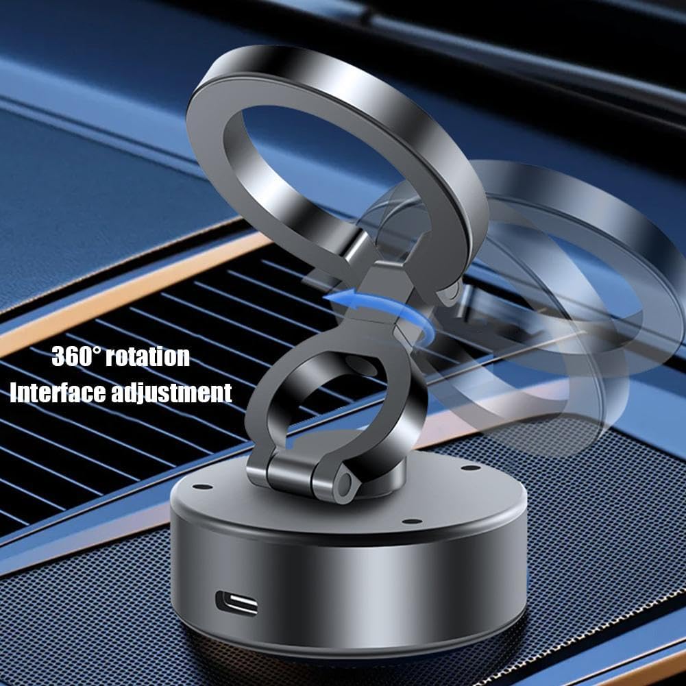 360° Rotation Vacuum Electric Suction Magnetic Phone Holder D1