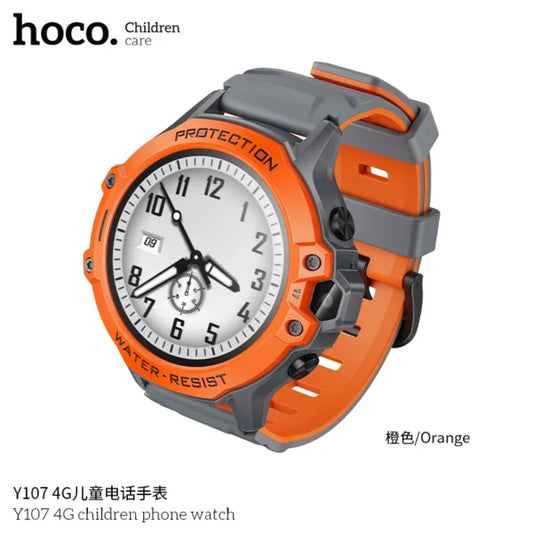 Hoco Y107 4G SIM Supported Kids Smart Watch
