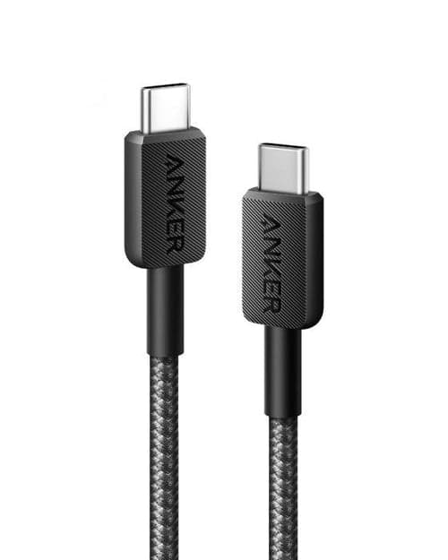 Anker 322 USB-C to USB-C Cable 60W Braided 0.9m/3ft