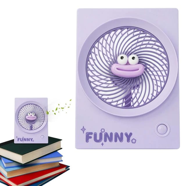 Portable Mini Funny Fruit Desktop Fan