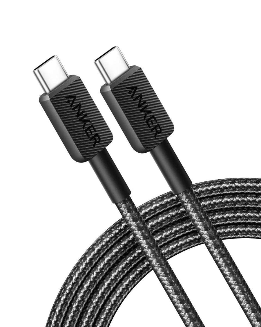 Anker 322 USB-C to USB-C Cable 60W Braided 1.8m/6ft