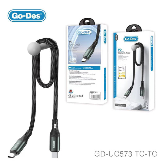 Go-Des GD-UC573 Type-C to Type-C Flash Cable