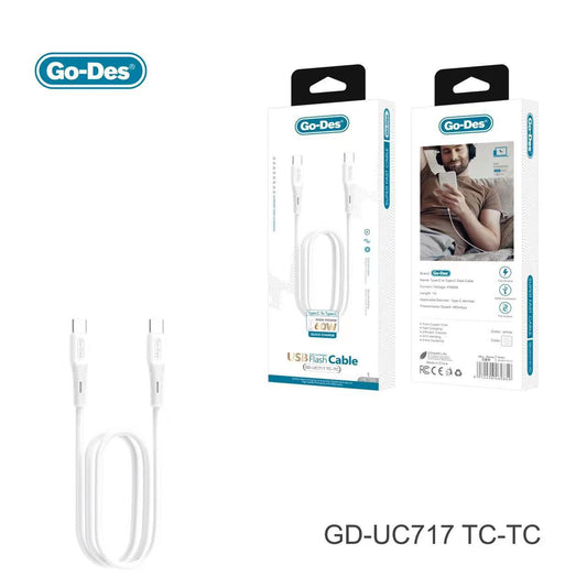 Go-Des GD-UC717 TypeC to TypeC  Cable