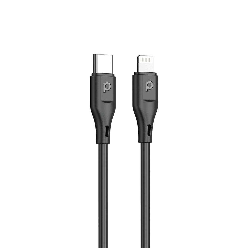 Porodo 20W Single USB C Charger With Type C to L Cable 1.2M