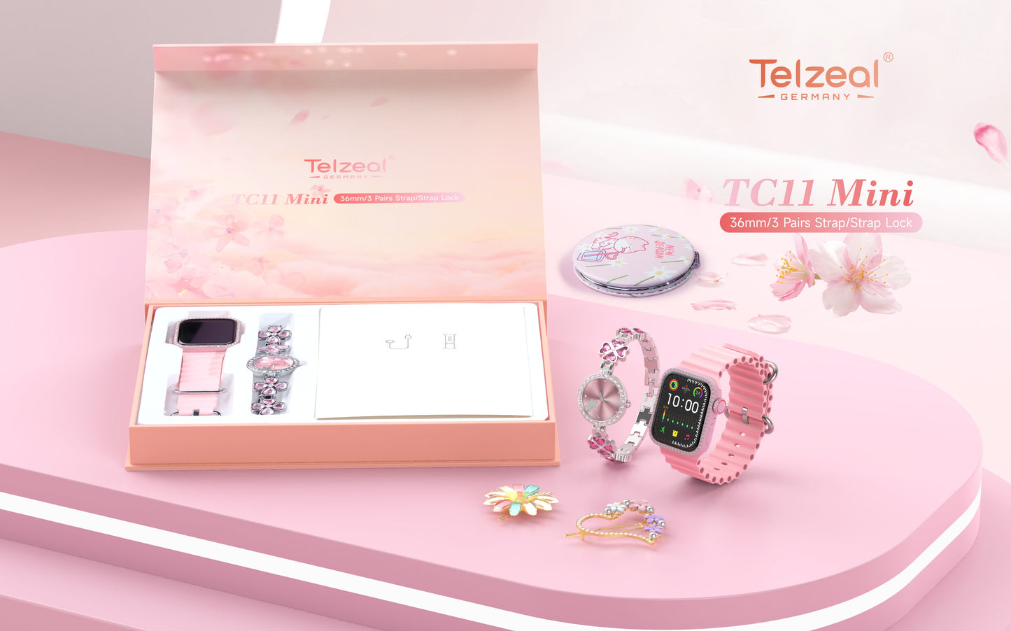 Telzeal TC11 Mini Smartwatch