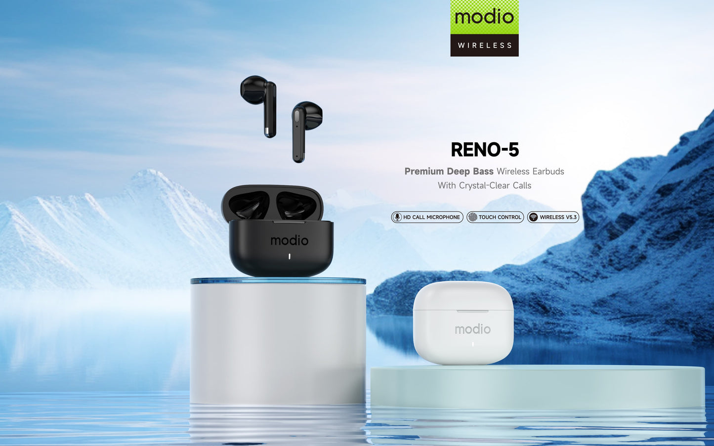 Modio Reno 5 True Wireless Earbuds