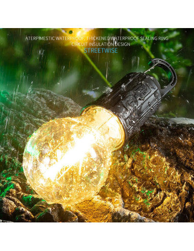 Camping Lamp Warm Rechargeable Light Ttype-C T02