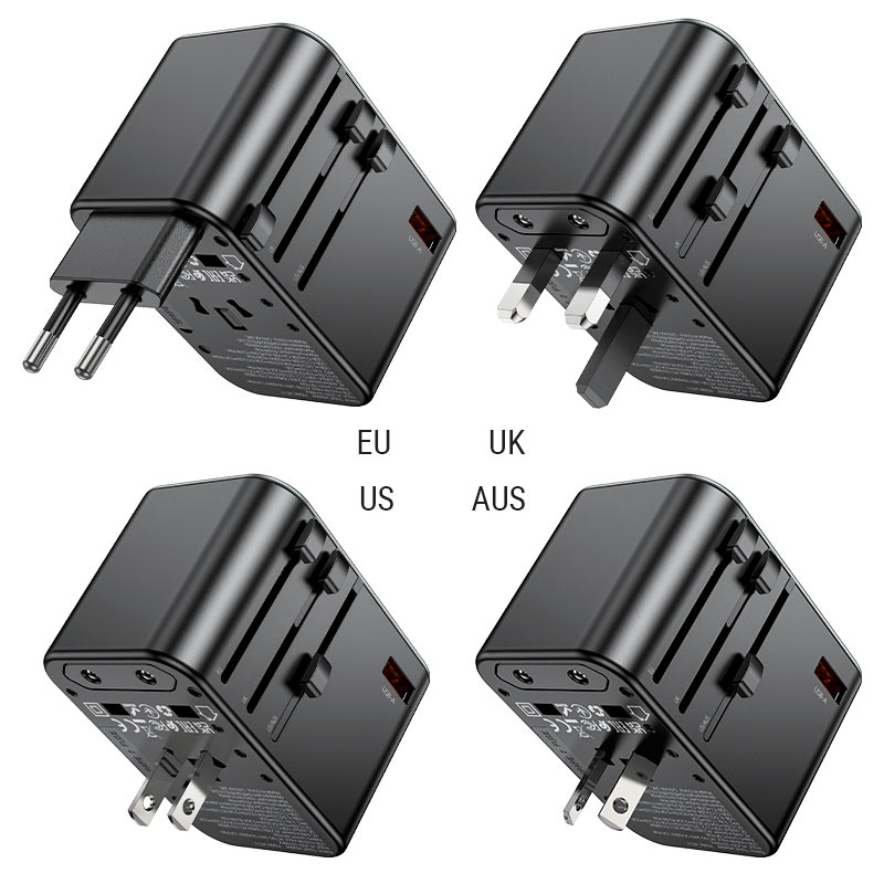 Hoco AC17 Conversion charger PD65W EU / US / UK / AU