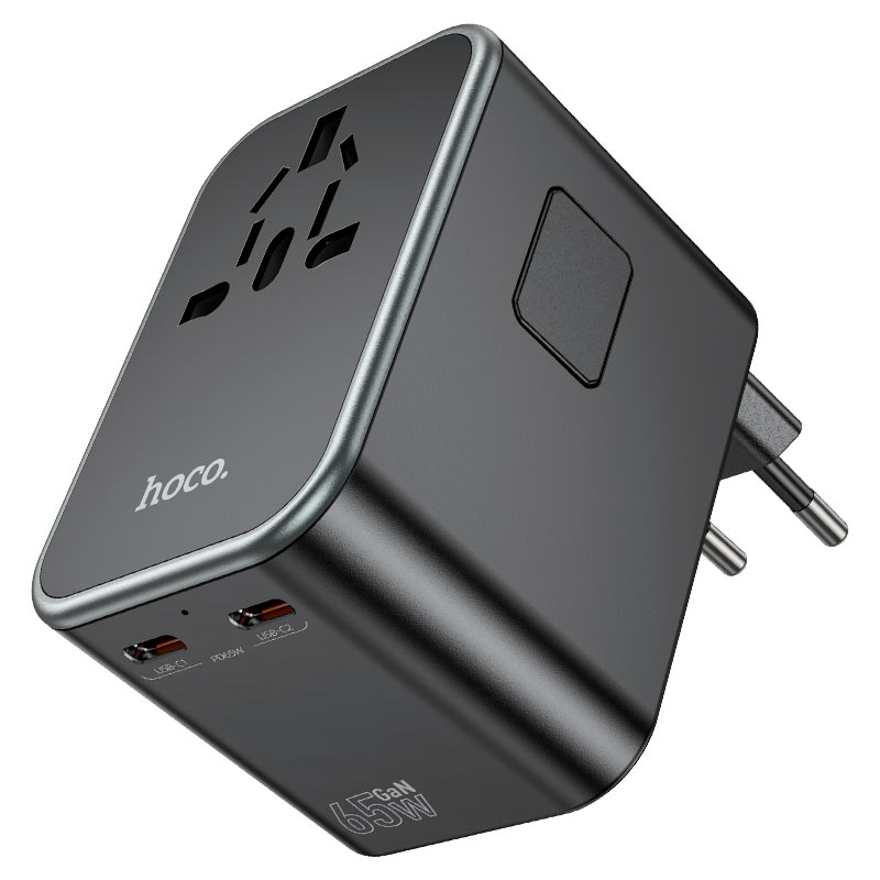 Hoco AC17 Conversion charger PD65W EU / US / UK / AU