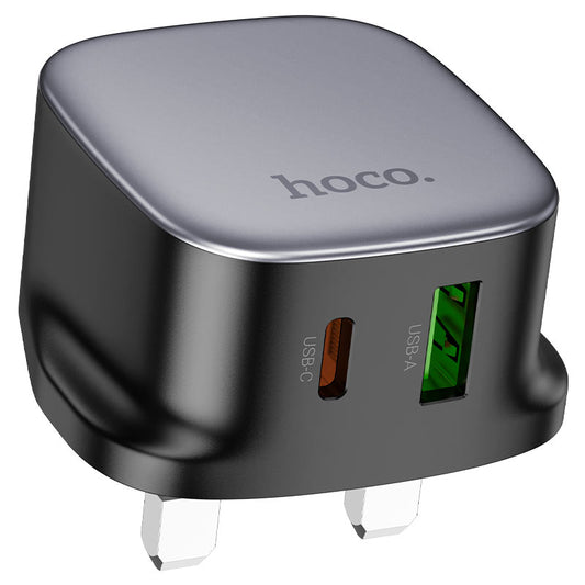 Hoco Wall charger CS32B Rich PD20W + QC3.0 UK Adapter